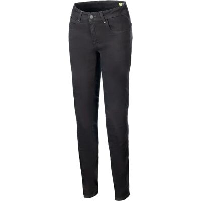 Jeans Moto Femme Daisy V3 Riding Denim Noir - Publicité Jeans Moto Femme Daisy V3 Riding Denim Noir - Publicité