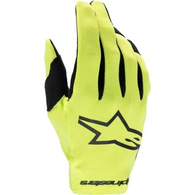Guantes Radar de Alpinestars - Ligeros, Transpirables, Negro Amarillo M Guantes Radar de Alpinestars - Ligeros, Transpirables, Negro Amarillo M