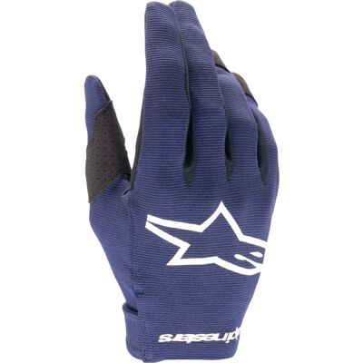 Guantes Radar de Alpinestars - Azul Marino y Blanco - L Guantes Radar de Alpinestars - Azul Marino y Blanco - L