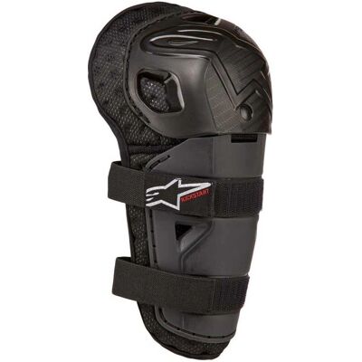 Alpinestars Bionic Action Kickstart Protektori per ginocchia per bambini - Nero Rosso - Taglia unica Alpinestars Bionic Action Kickstart Protektori per ginocchia per bambini - Nero Rosso - Taglia unica