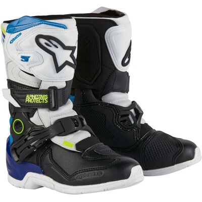 Alpinestars Tech 3S Kids - Botas de microfibra MX ligeras Alpinestars Tech 3S Kids - Botas de microfibra MX ligeras