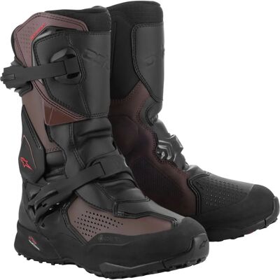 Stivali Xt-8 Gore-Tex di Alpinestars - Nero / Marrone - Stivali da moto Stivali Xt-8 Gore-Tex di Alpinestars - Nero / Marrone - Stivali da moto
