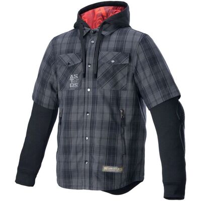 Camicia Alpinestars MO.ST.EQ Tartan - grigio Camicia Alpinestars MO.ST.EQ Tartan - grigio