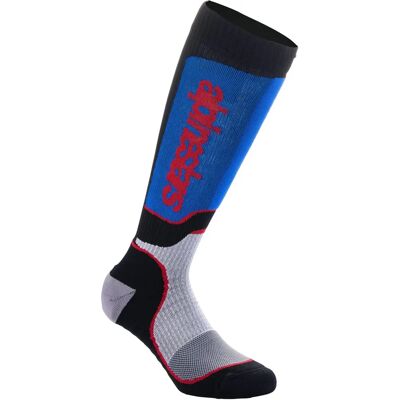 Alpinestars Jeugd Mx Plus Sokken - Zwart / Wit / Donkerblauw Alpinestars Jeugd Mx Plus Sokken - Zwart / Wit / Donkerblauw