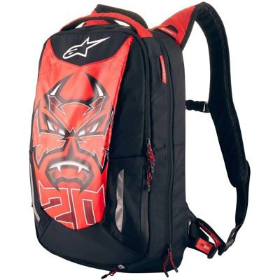 Sac à dos Alpinestars FQ20 City Hunter - Noir/Rouge/Blanc - 25L - Publicité Sac à dos Alpinestars FQ20 City Hunter - Noir/Rouge/Blanc - 25L - Publicité