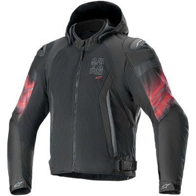 Giacca Alpinestars Zaca Air Venom WP - nero/rosso Giacca Alpinestars Zaca Air Venom WP - nero/rosso