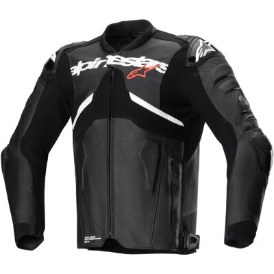 Giacca in Pelle Atem V5 - Nero e Bianco - 50 Giacca in Pelle Atem V5 - Nero e Bianco - 50