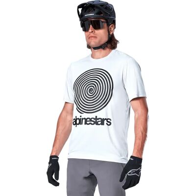 Alpinestars A-Dura Oscar - Weiß - Radtrikot Alpinestars A-Dura Oscar - Weiß - Radtrikot
