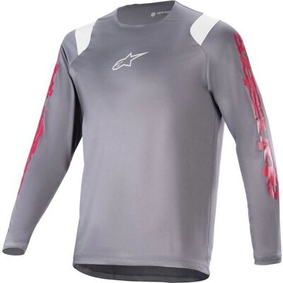 Alpinestars - A-Supra Astar - Gris - XXL - Jersey - Publicité Alpinestars - A-Supra Astar - Gris - XXL - Jersey - Publicité