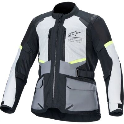 Giacca Alpinestars Andes Air Drystar - grigio/nero/giallo Giacca Alpinestars Andes Air Drystar - grigio/nero/giallo