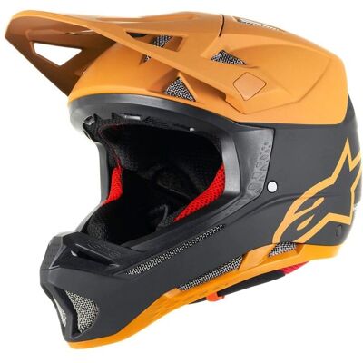 Casco Alpinestars Missile Tech Racer MIPS Nero/dorato scuro - Casco Casco Alpinestars Missile Tech Racer MIPS Nero/dorato scuro - Casco
