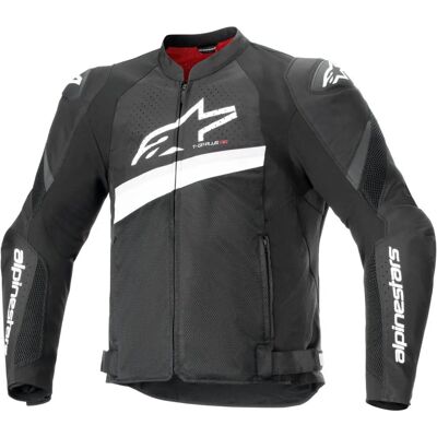 Chaqueta de textil de moto Alpinestars V4 Airflow - Negro y Blanco - 3XL Chaqueta de textil de moto Alpinestars V4 Airflow - Negro y Blanco - 3XL