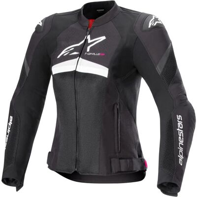 Veste de moto Alpinestars Stella T-GP Plus R V4 Airflow - Noir-Blanc Veste de moto Alpinestars Stella T-GP Plus R V4 Airflow - Noir-Blanc