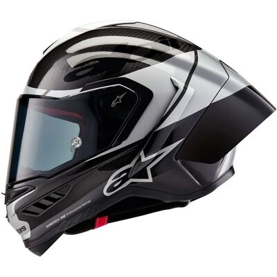 Casque Alpinestars Supertech R10 Carbon - Équipement Course - Publicité Casque Alpinestars Supertech R10 Carbon - Équipement Course - Publicité