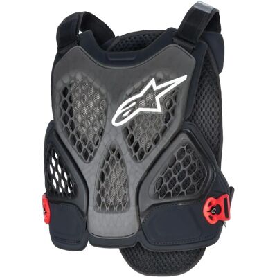 Alpinestars A-6 PLASMA Fahrrad Protektorenweste - Schwarz Rot - M Alpinestars A-6 PLASMA Fahrrad Protektorenweste - Schwarz Rot - M