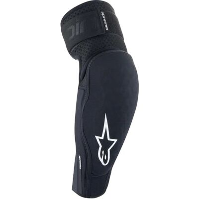 Alpinestars A-IMPACT PLASMA ELITE Protectores de codo de bicicleta - Negro - L Alpinestars A-IMPACT PLASMA ELITE Protectores de codo de bicicleta - Negro - L