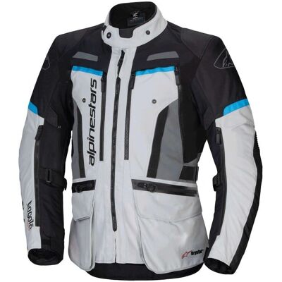 Chaqueta Alpinestars Bogota Pro Drystar - negro/gris/azul Chaqueta Alpinestars Bogota Pro Drystar - negro/gris/azul