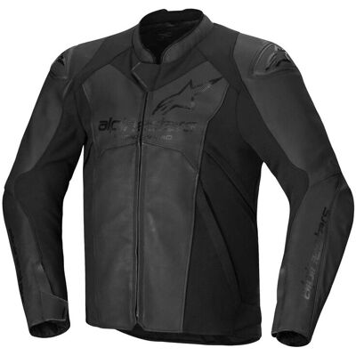 Veste en Cuir Alpinestars Faster V3 - noire Veste en Cuir Alpinestars Faster V3 - noire