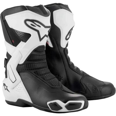 Bottes de moto en microfibre Alpinestars - SMX-6 v3 Drystar - Publicité Bottes de moto en microfibre Alpinestars - SMX-6 v3 Drystar - Publicité