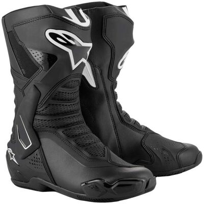 Botas de Motocicleta Alpinestars SMX-6 V3 - Negro/Blanco - Seguridad y Comodidad Botas de Motocicleta Alpinestars SMX-6 V3 - Negro/Blanco - Seguridad y Comodidad
