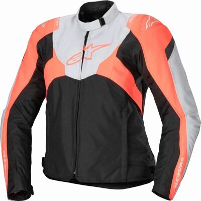 Giacca Alpinestars Stella T-Jaws V4 WP - nero/grigio/rosa Giacca Alpinestars Stella T-Jaws V4 WP - nero/grigio/rosa