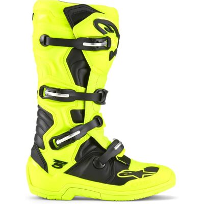 Botas de Motocross Alpinestars Tech 5 Giallo Fluo - Botas de Motocross Botas de Motocross Alpinestars Tech 5 Giallo Fluo - Botas de Motocross