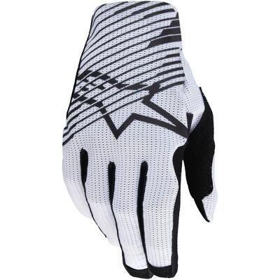 Guantes de Cross Alpinestars Radar Pro Blancos Guantes de Cross Alpinestars Radar Pro Blancos