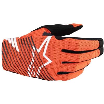 Guantes Alpinestars Radar Pro - Naranja - XL - Guantes de moto cross Guantes Alpinestars Radar Pro - Naranja - XL - Guantes de moto cross