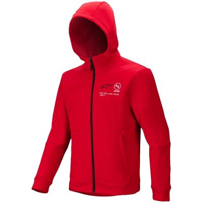 Alpinestars Racer MX Fleece - rosso brillante Alpinestars Racer MX Fleece - rosso brillante