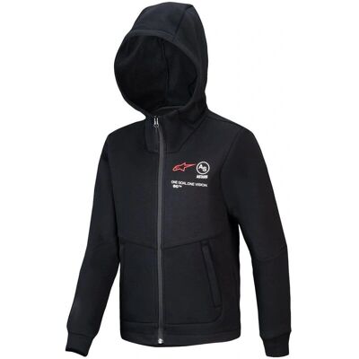 Sudadera de Fleece Racer MX para Niños Alpinestars Negra XL - Ropa Motocross Sudadera de Fleece Racer MX para Niños Alpinestars Negra XL - Ropa Motocross