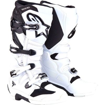 Botas de Motocross Alpinestars Tech 7 - Ligeras, Protección contra Impactos, CE Certificadas Botas de Motocross Alpinestars Tech 7 - Ligeras, Protección contra Impactos, CE Certificadas