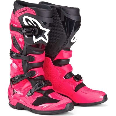 Alpinestars Tech 7 Diva Rosa Nero - Botas de Motocross Alpinestars Tech 7 Diva Rosa Nero - Botas de Motocross