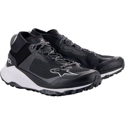 Stivali Meta XR V2 Off-road di Alpinestars - Nero / Bianco / Grigio scuro Stivali Meta XR V2 Off-road di Alpinestars - Nero / Bianco / Grigio scuro