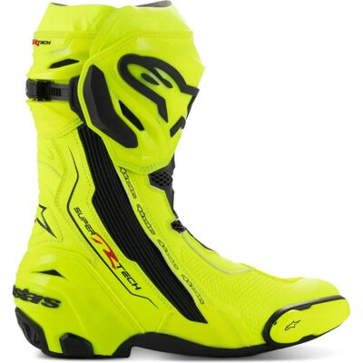 Alpinestars Supertech R Amarillo fluo/negro - Botas de moto Alpinestars Supertech R Amarillo fluo/negro - Botas de moto