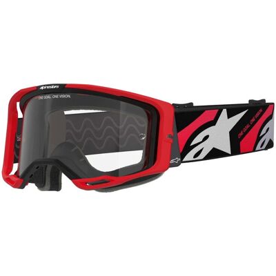 Gafas Alpinestars Vision 8 Luar Rojo / Negro / Transparente - Gafas Gafas Alpinestars Vision 8 Luar Rojo / Negro / Transparente - Gafas