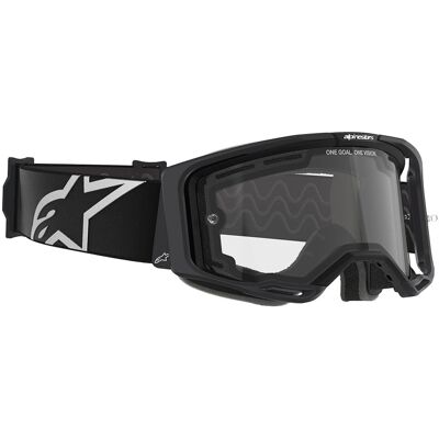 Lunettes de Motocross Alpinestars Vision 8 Corp - Noir / Lentille Claire - Publicité Lunettes de Motocross Alpinestars Vision 8 Corp - Noir / Lentille Claire - Publicité