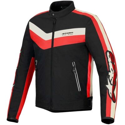 Giacca Alpinestars T-Dyno WR - nero/rosso/beige Giacca Alpinestars T-Dyno WR - nero/rosso/beige