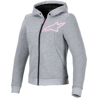 Alpinestars Stella Chrome V2 Sport - Veste moto gris-rosé L - Publicité Alpinestars Stella Chrome V2 Sport - Veste moto gris-rosé L - Publicité