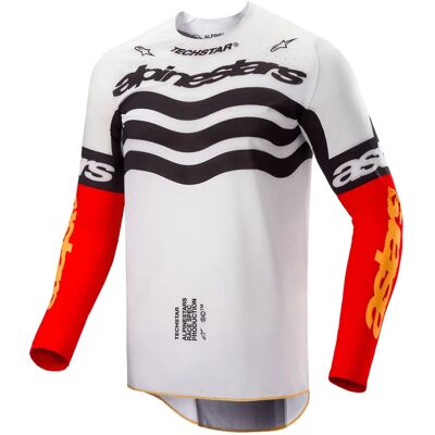 Maillot de Motocross Alpinestars Deep LE 2025 - Léger, Respirant, Manche longue - Publicité Maillot de Motocross Alpinestars Deep LE 2025 - Léger, Respirant, Manche longue - Publicité