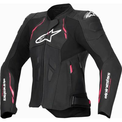 Alpinestars Chaqueta de Moto Stella Dusk Mujer Negro-Blanco-Rosa Diva Alpinestars Chaqueta de Moto Stella Dusk Mujer Negro-Blanco-Rosa Diva