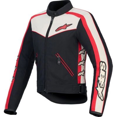Veste Vintage en Cuir pour Moto d'Alpinestars - Publicité Veste Vintage en Cuir pour Moto d'Alpinestars - Publicité