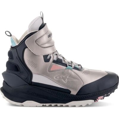 Zapatos de Motociclista Alpinestars Speedstreet - Ecru / Coral / Nero / Aqua Nero Zapatos de Motociclista Alpinestars Speedstreet - Ecru / Coral / Nero / Aqua Nero