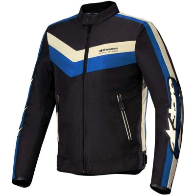 Giacca Moto in Tessuto Alpinestars - Stile Vintage, Impermeabile, Certificata CE Giacca Moto in Tessuto Alpinestars - Stile Vintage, Impermeabile, Certificata CE