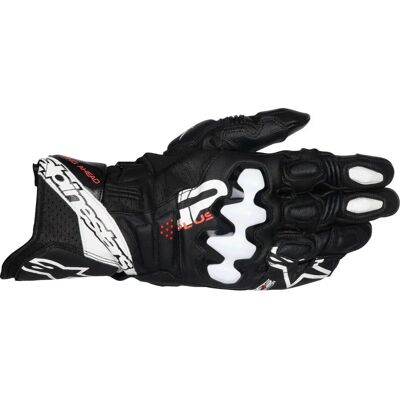 Alpinestars GP PLUS R V3 Motorcycle Gloves - Black/White Alpinestars GP PLUS R V3 Motorcycle Gloves - Black/White