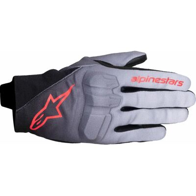 Guantes de moto mujer Alpinestars Reef V2 gris/negro/rosa Guantes de moto mujer Alpinestars Reef V2 gris/negro/rosa