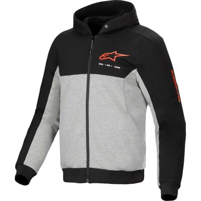 Alpinestars V2 Sport Hoodie - Resistente a la abrasión, CE A, Tech fleece Alpinestars V2 Sport Hoodie - Resistente a la abrasión, CE A, Tech fleece