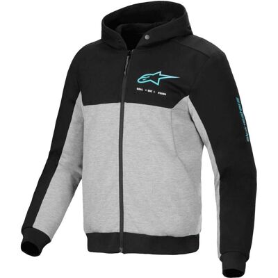 Sweat à Capuche Moto Alpinestars Chrome V2 - Sweatshirt - Publicité Sweat à Capuche Moto Alpinestars Chrome V2 - Sweatshirt - Publicité