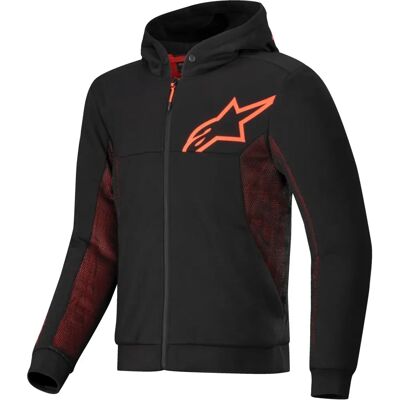 Sweat à capuche Alpinestars Chrome Air Sport - Renforts en aramide, CE A Sweat à capuche Alpinestars Chrome Air Sport - Renforts en aramide, CE A