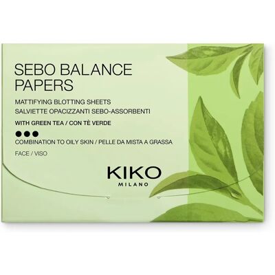 KIKO Milano Sebo Balance Papers - Mattierende Tücher KIKO Milano Sebo Balance Papers - Mattierende Tücher