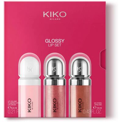 KIKO Milano Lip Set - Hydrating, Nourishing, Pearlescent KIKO Milano Lip Set - Hydrating, Nourishing, Pearlescent